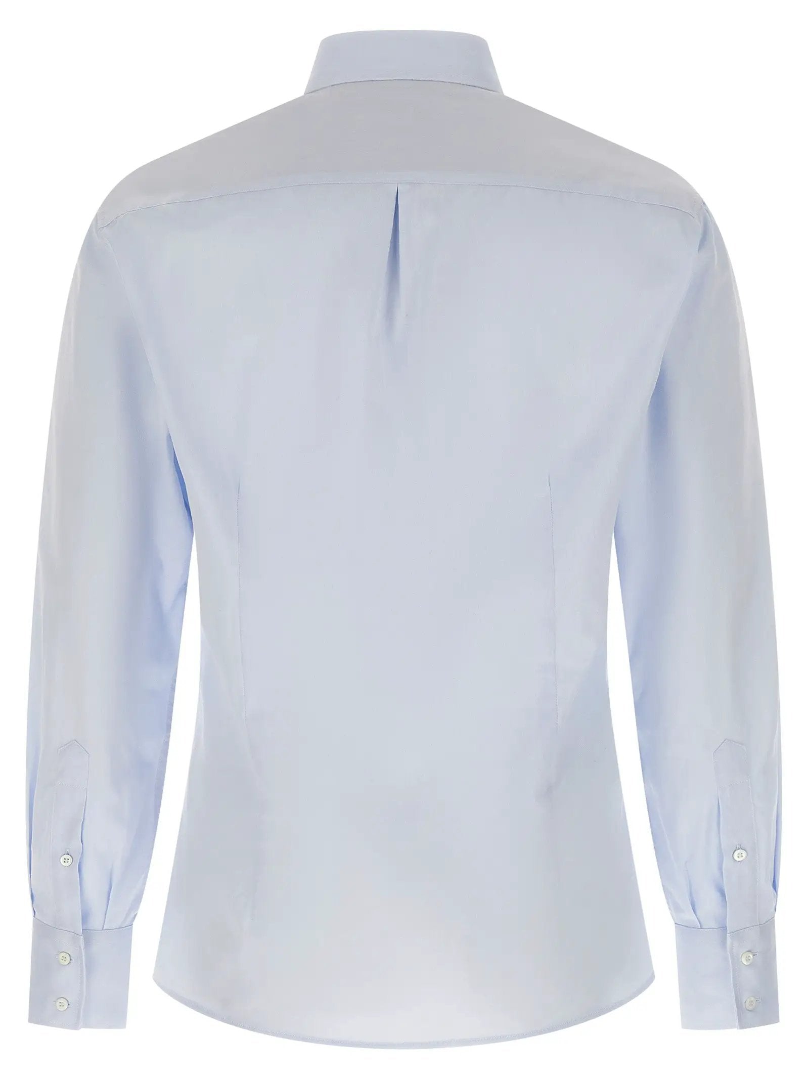 Brunello Cucinelli Blue Cotton Blouse