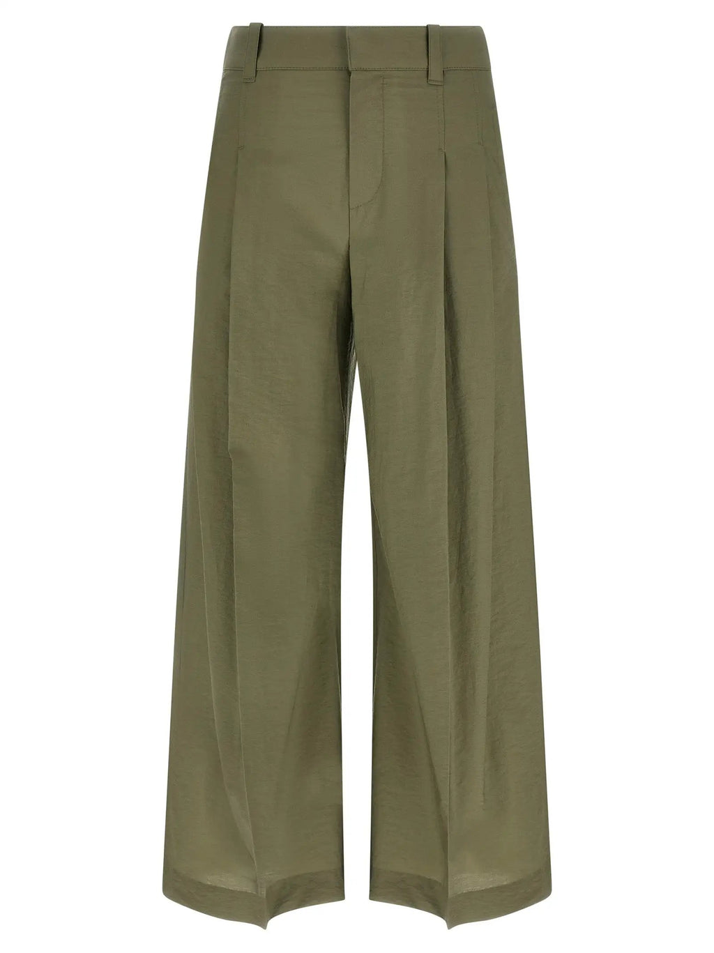 Brunello Cucinelli Bicolor Cotton Casual Pants
