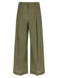 Brunello Cucinelli Bicolor Cotton Casual Pants