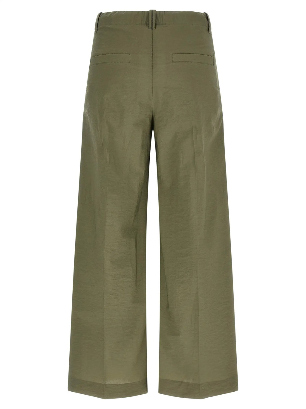 Brunello Cucinelli Bicolor Cotton Casual Pants