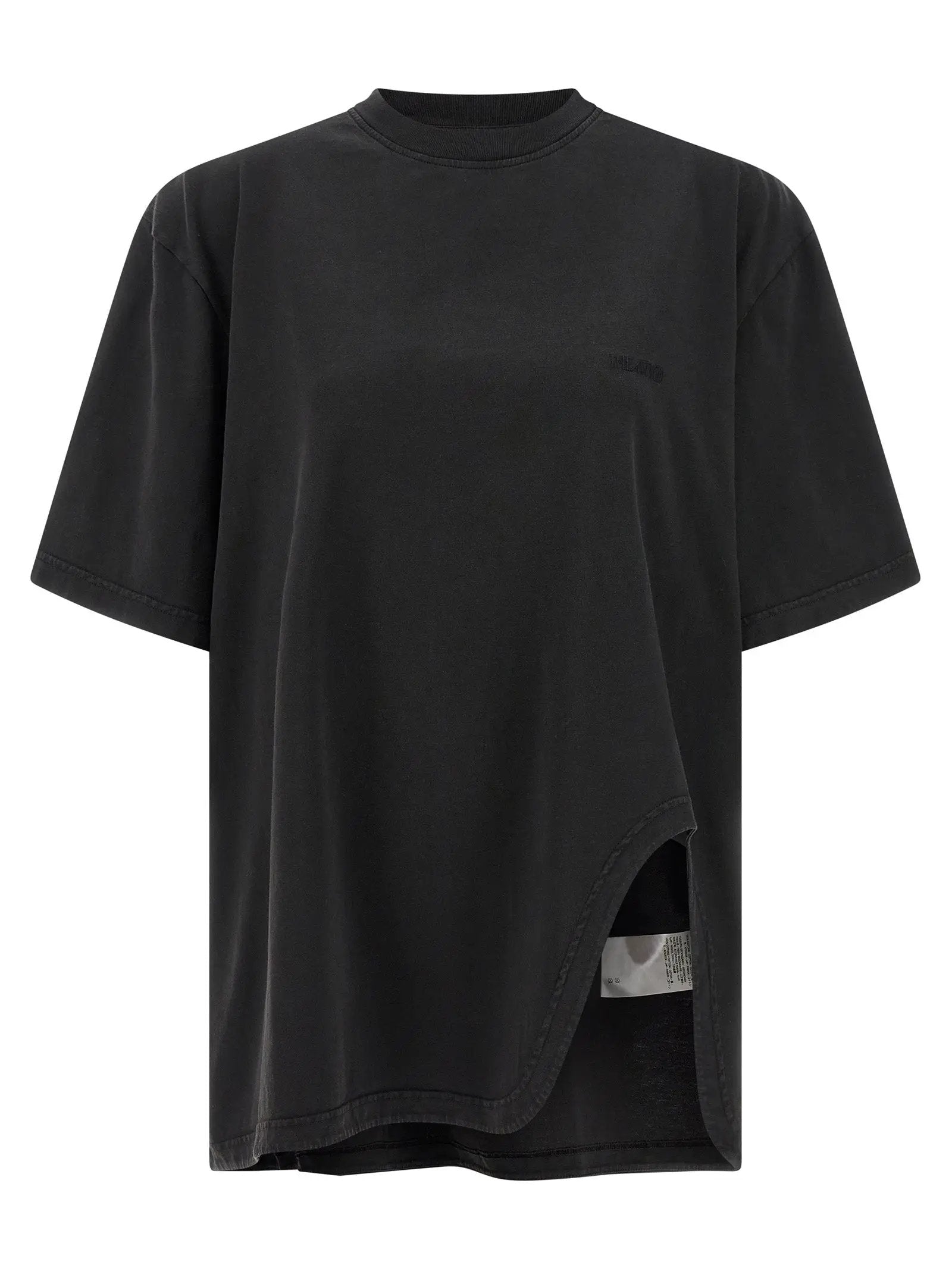 The Attico Black Cotton T-Shirt