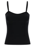 Max Mara Black Virgin Wool Tank Tops