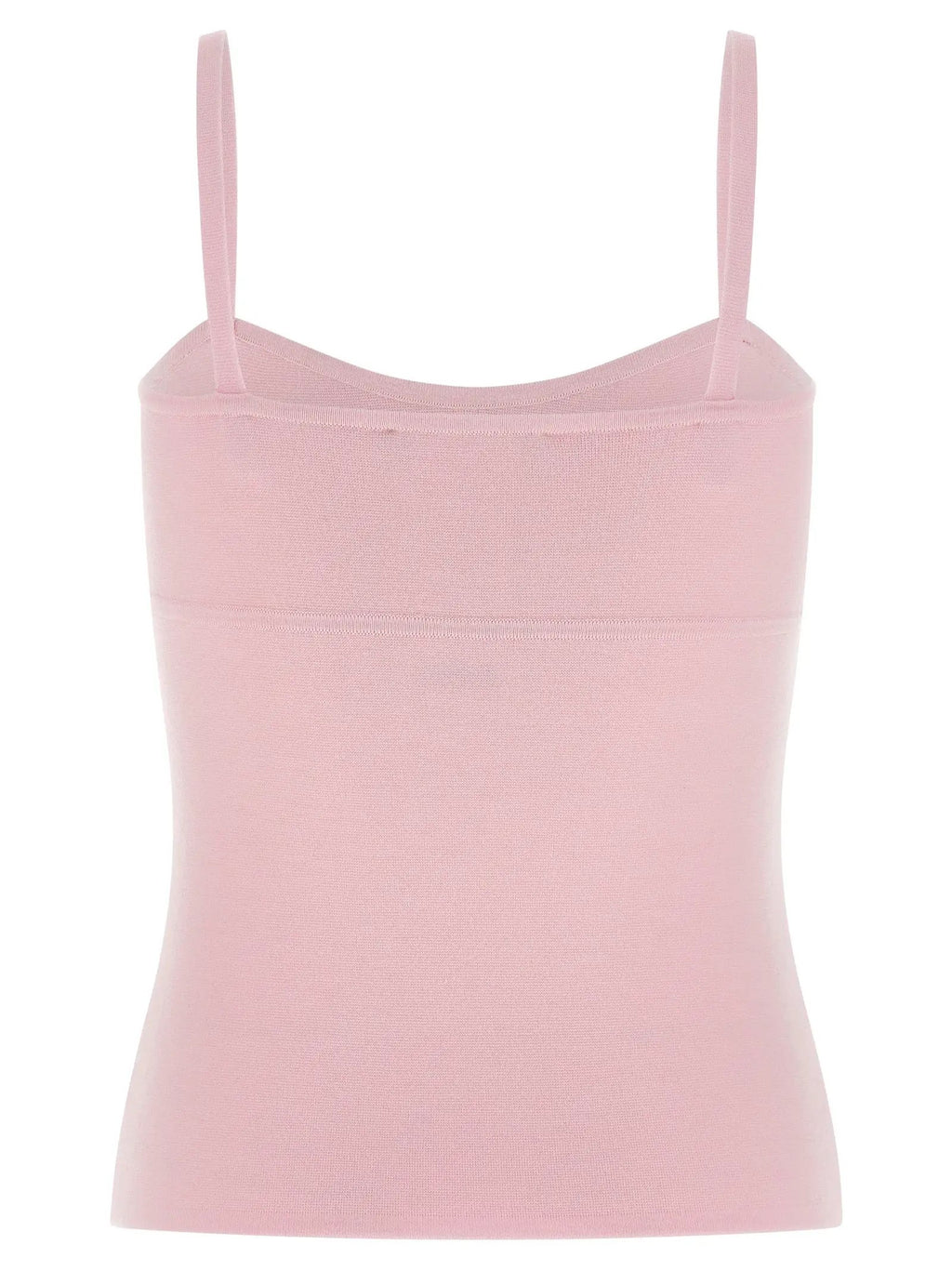 Max Mara Multicolor Virgin Wool Sleeveles T-Shirt