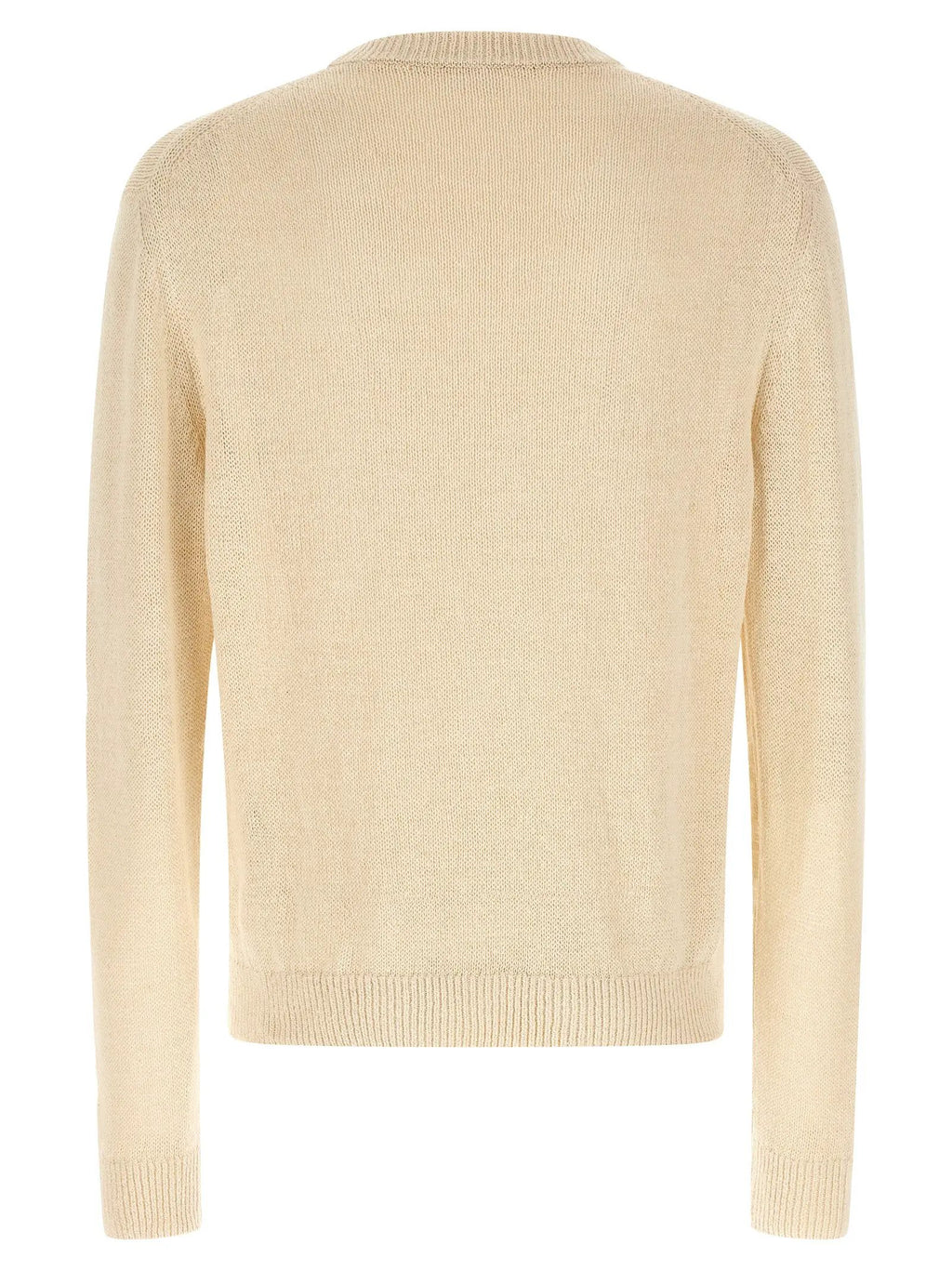 Jil Sander Beige Hemp Cardigan