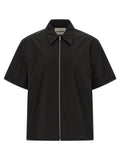 Jil Sander Black Cotton Blouse
