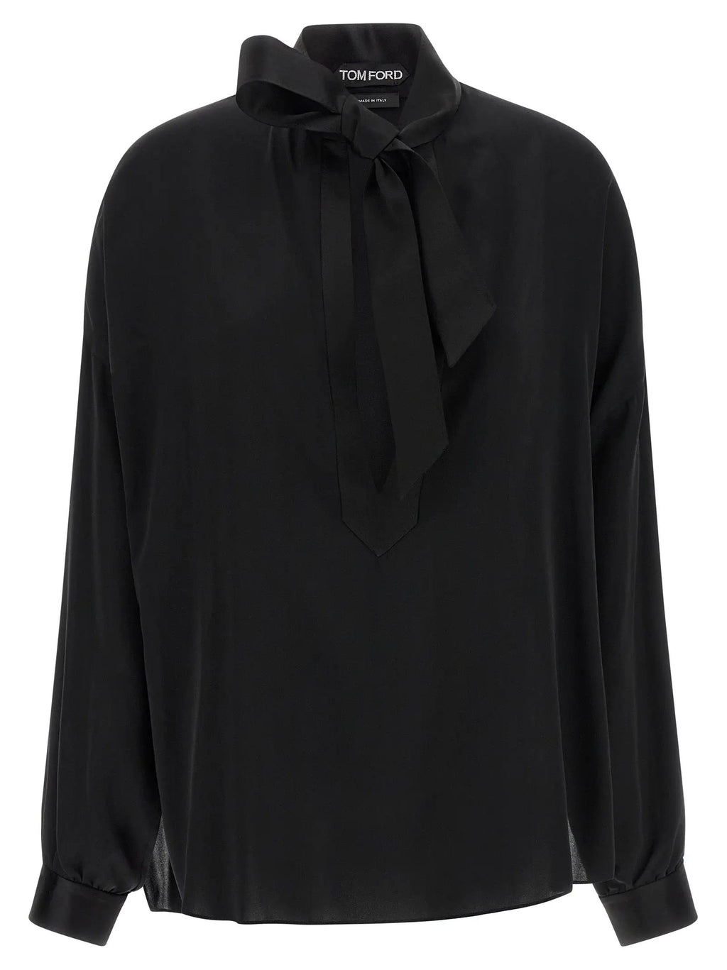 Tom Ford Black Silk Blouse