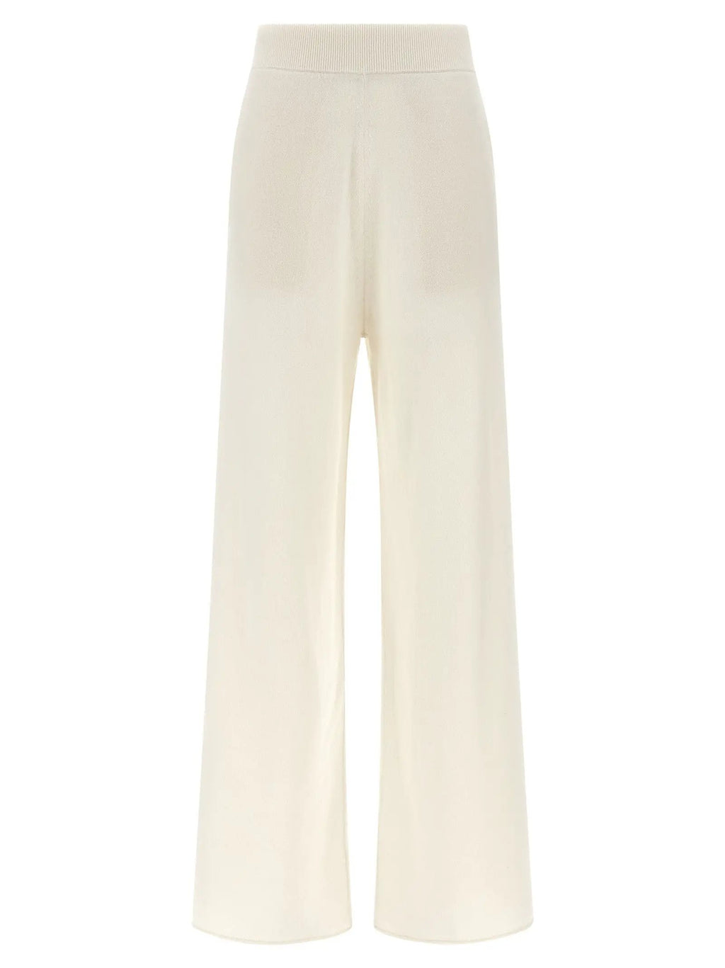 Max Mara White Cashmere Casual Pants