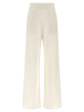 Max Mara White Cashmere Casual Pants