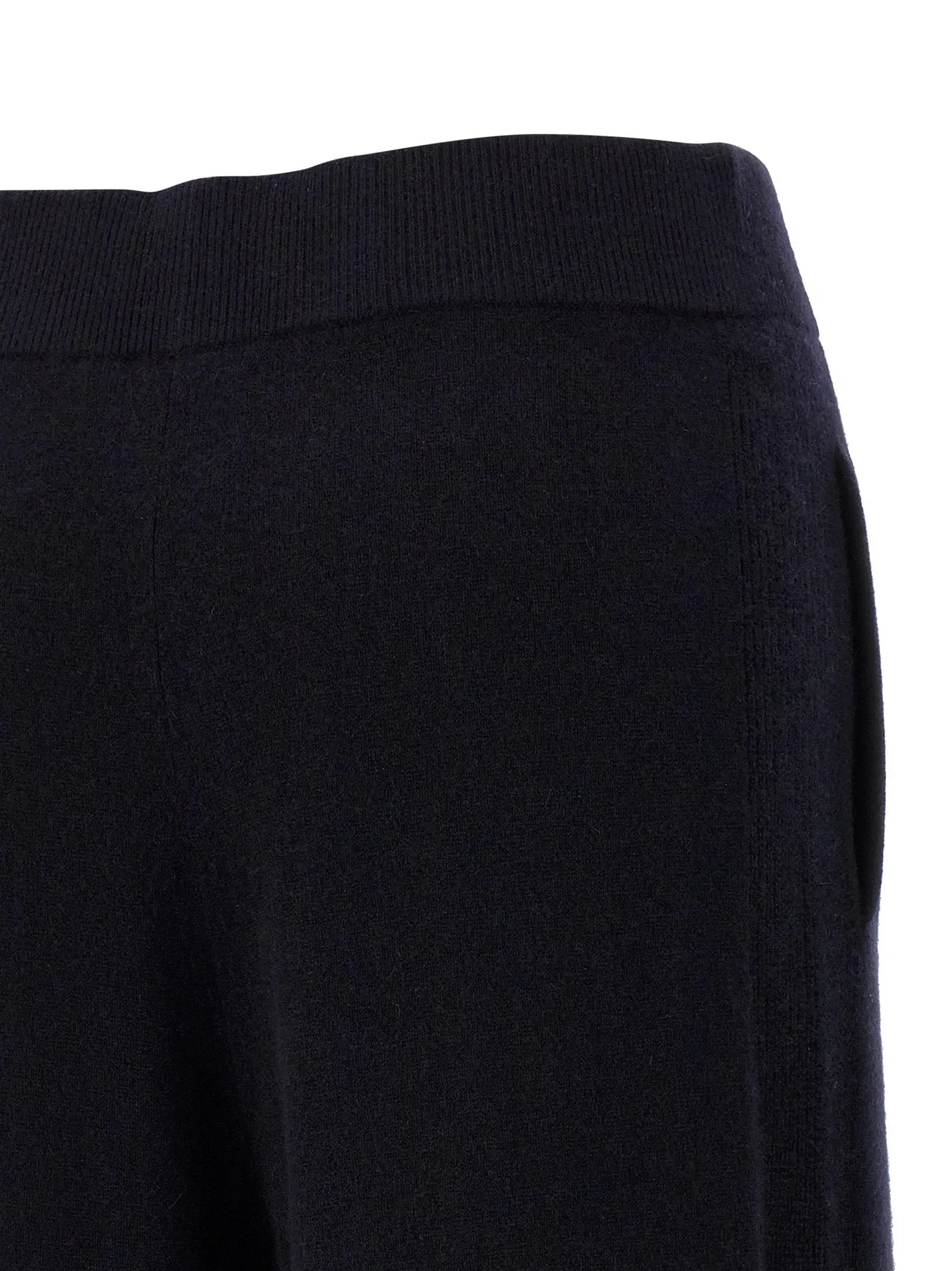 Max Mara Blue Cashmere Casual Pants