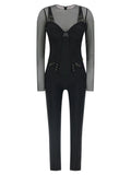 Elisabetta Franchi Elisabetta Franchi Black Polyamide Jumpsuit