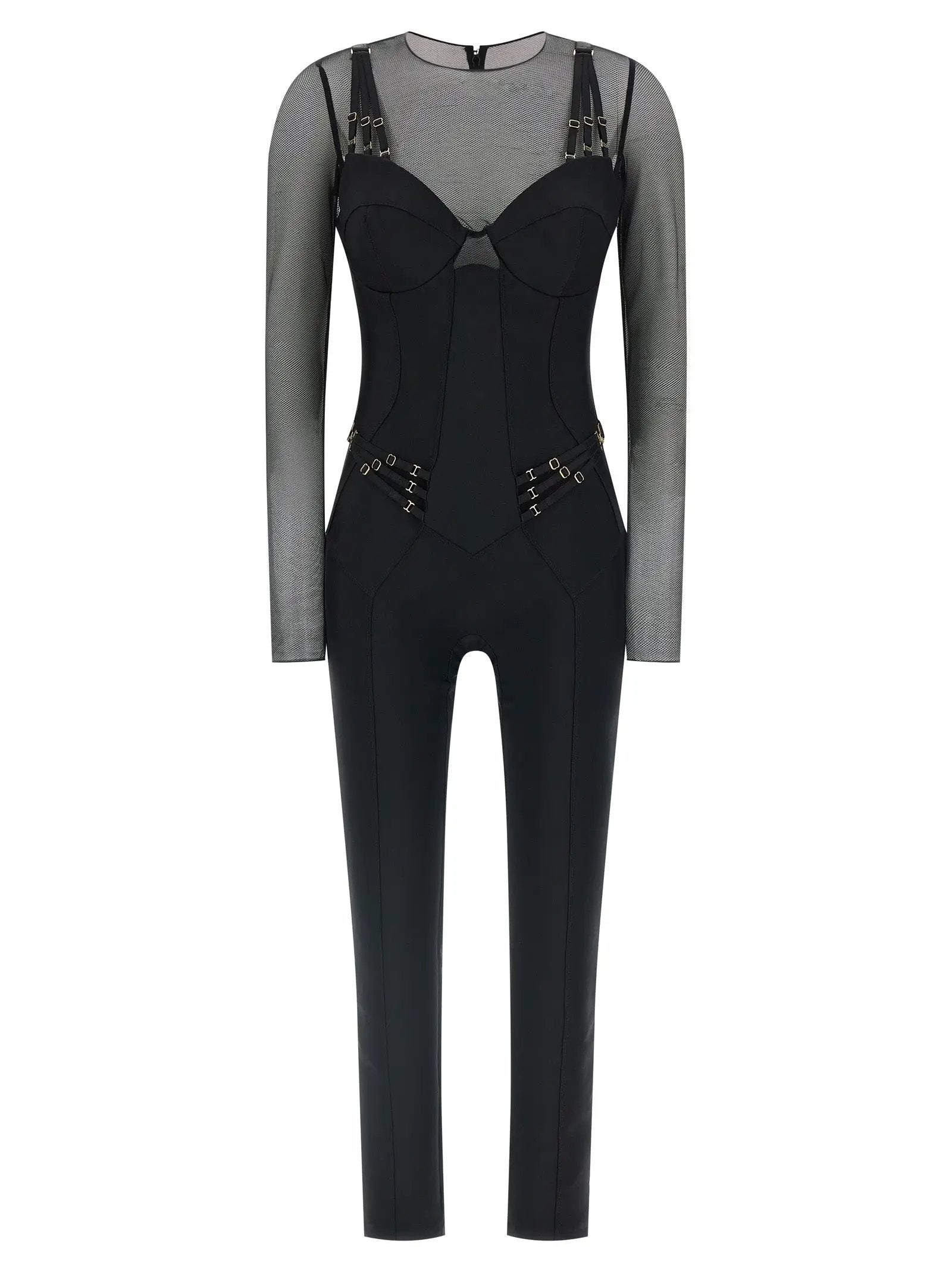 Elisabetta Franchi Elisabetta Franchi Black Polyamide Jumpsuit
