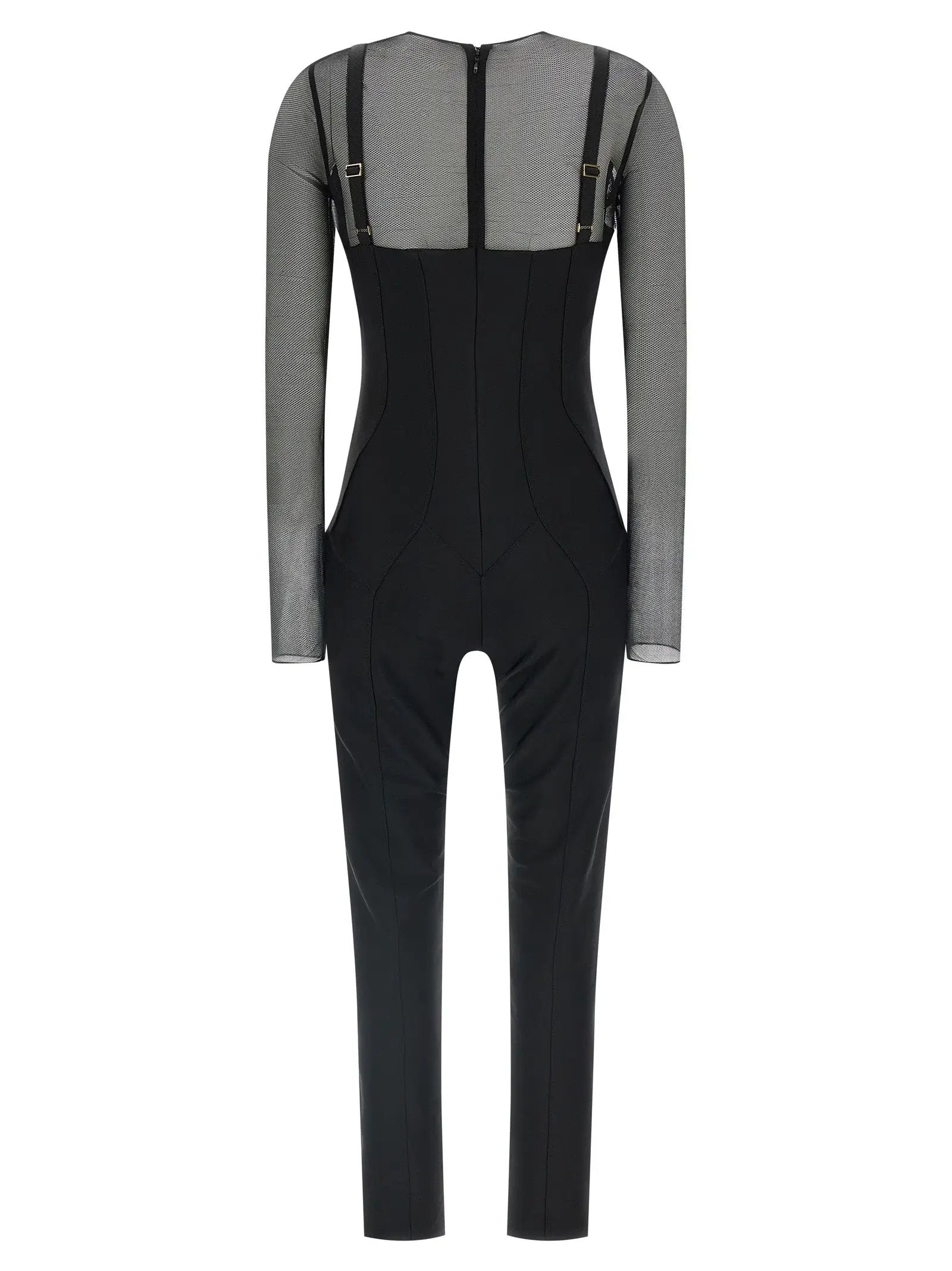 Elisabetta Franchi Elisabetta Franchi Black Polyamide Jumpsuit