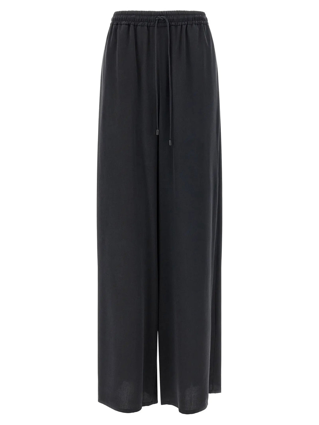 Max Mara Blue Silk Casual Pants