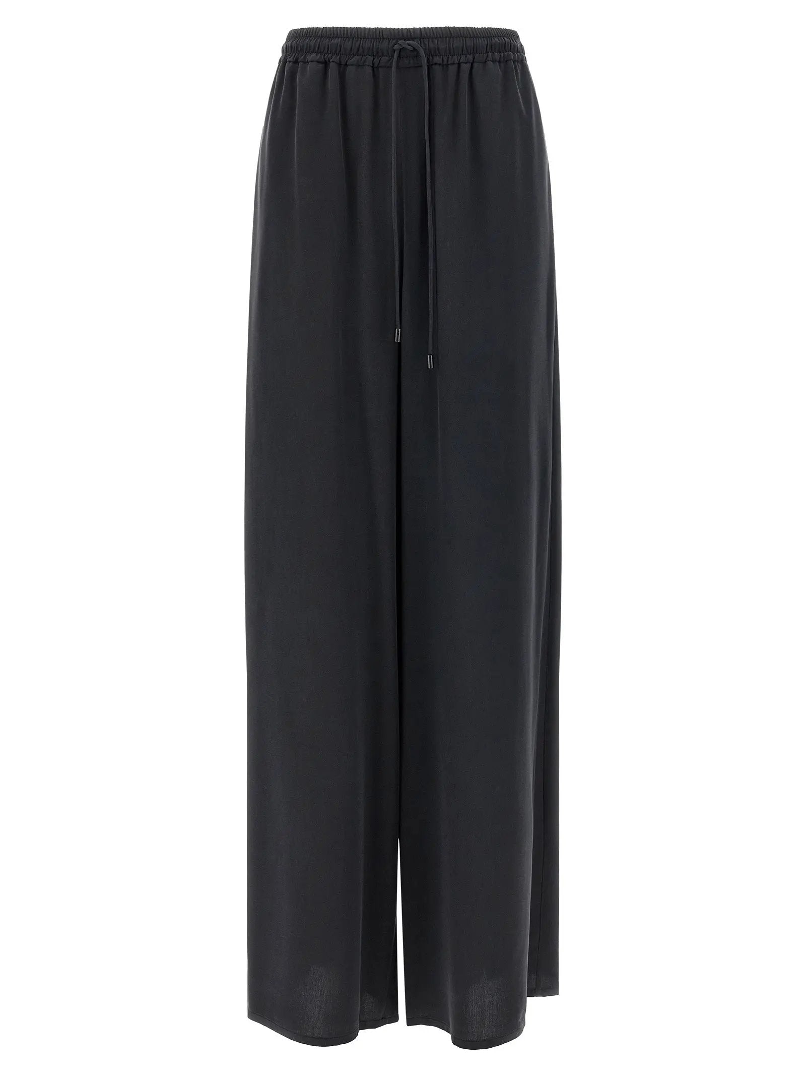 Max Mara Blue Silk Casual Pants