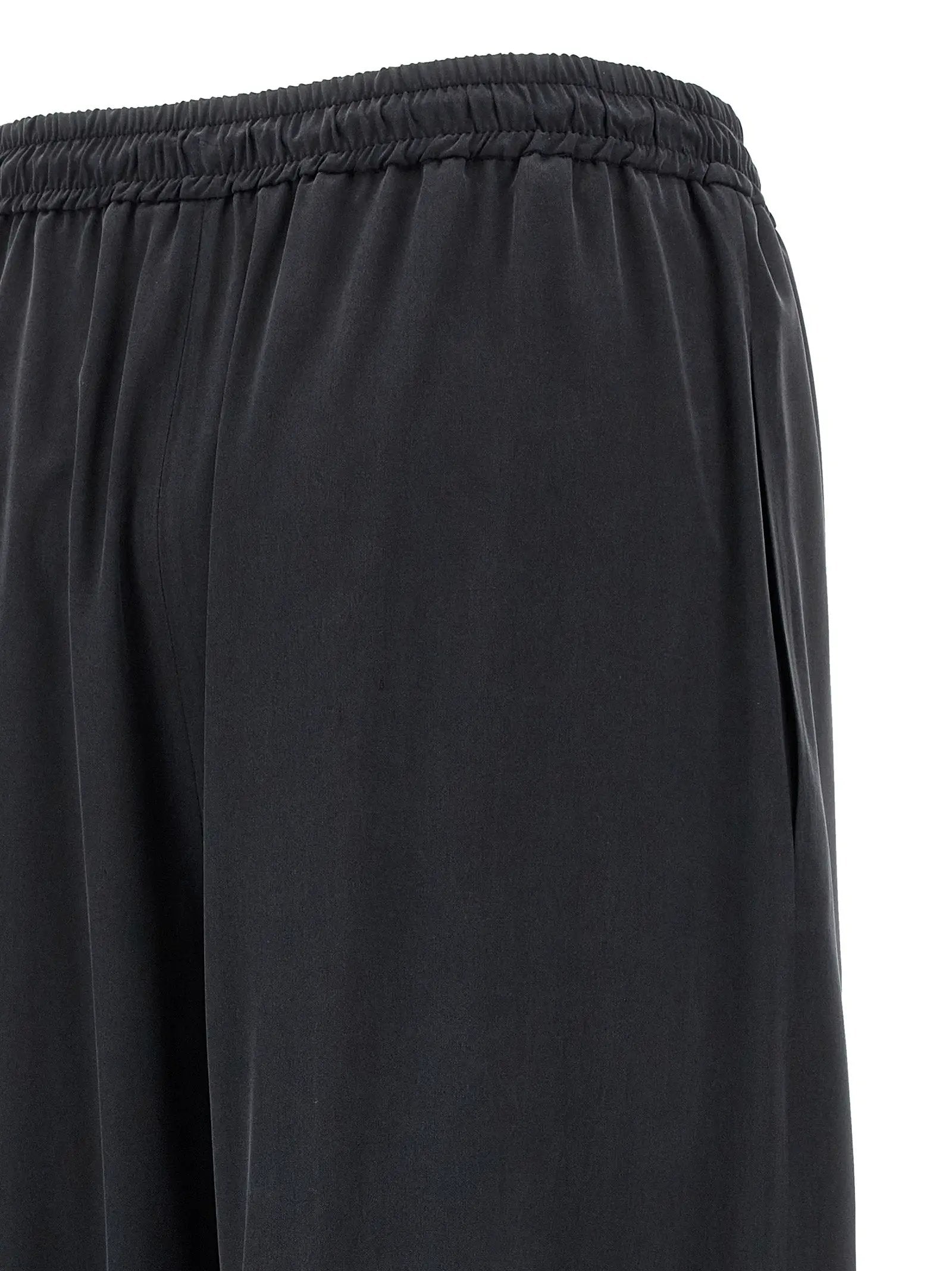 Max Mara Blue Silk Casual Pants