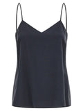 Max Mara Gray Silk Sleeveles T-Shirt
