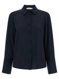 Max Mara Blue Silk Blouse