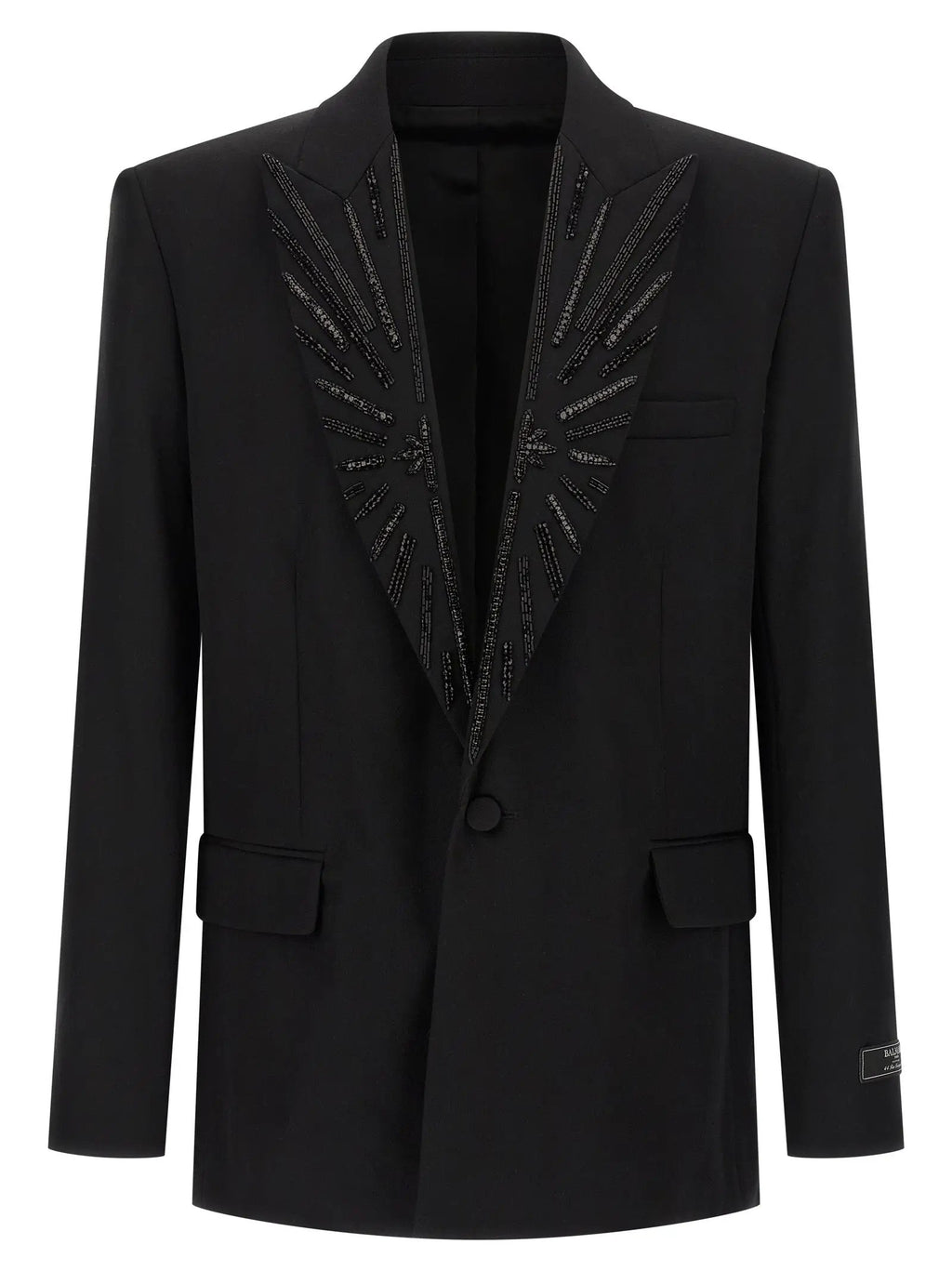 Balmain Black Virgin Wool Blazer