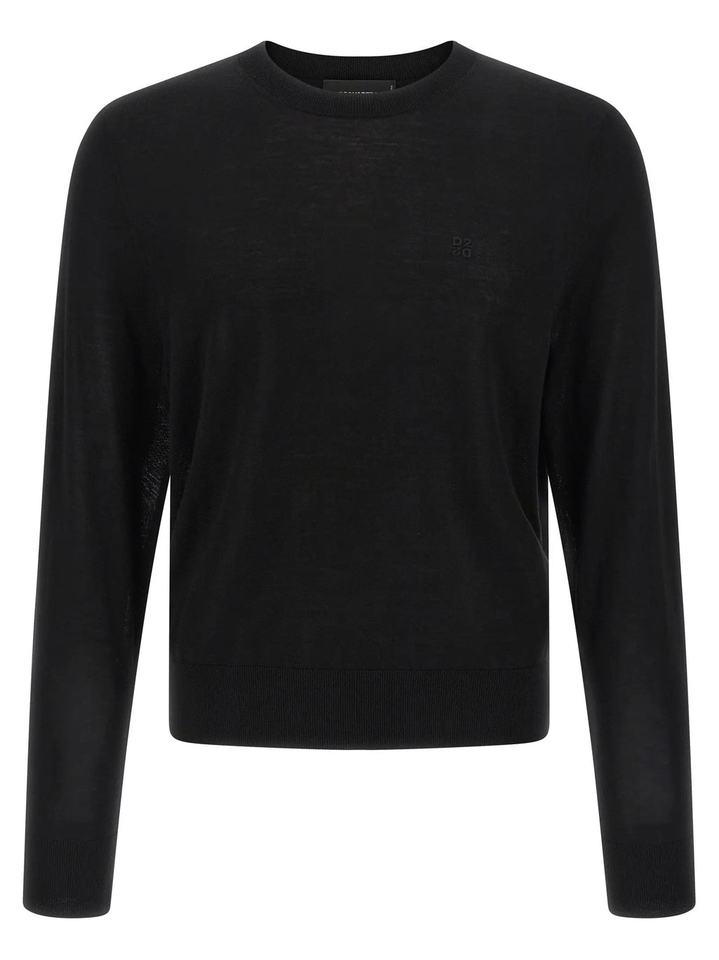 Dsquared² Black Wool Cardigan