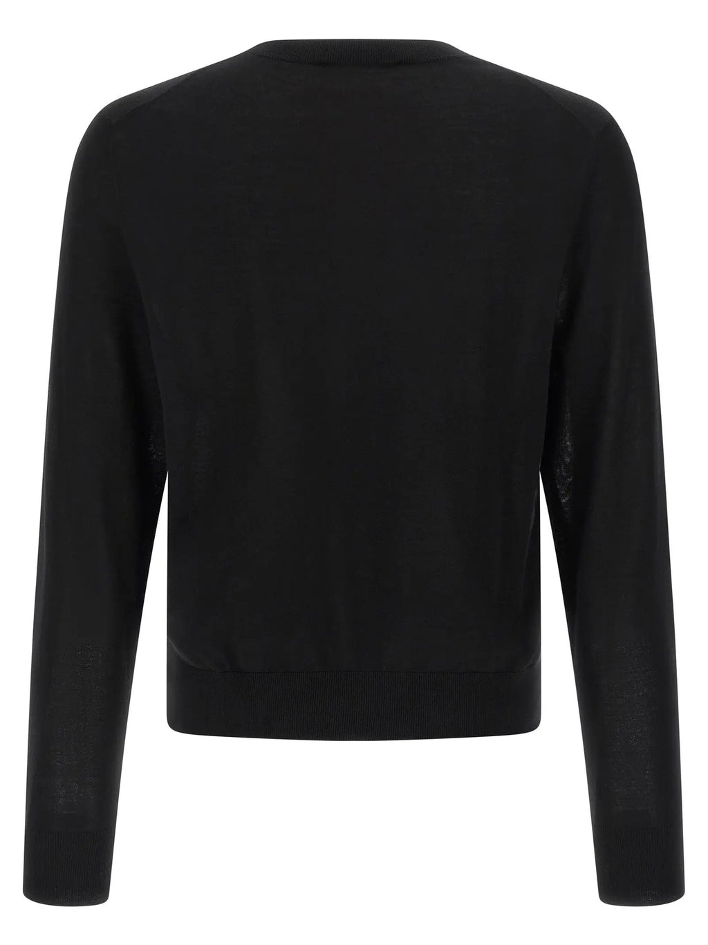 Dsquared² Black Wool Cardigan