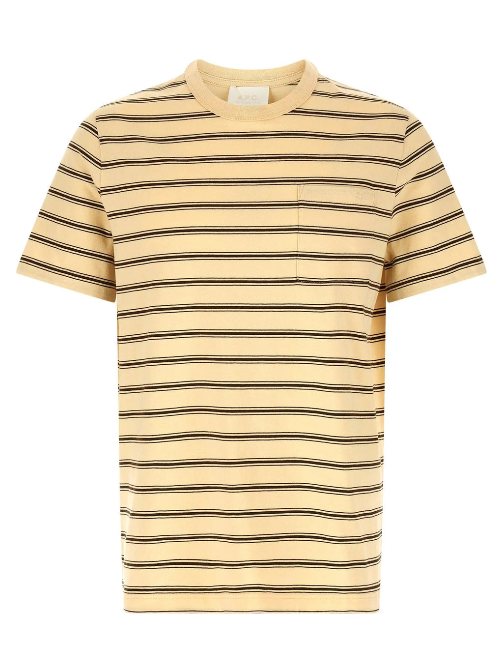 A.P.C. Beige Cotton T-Shirt