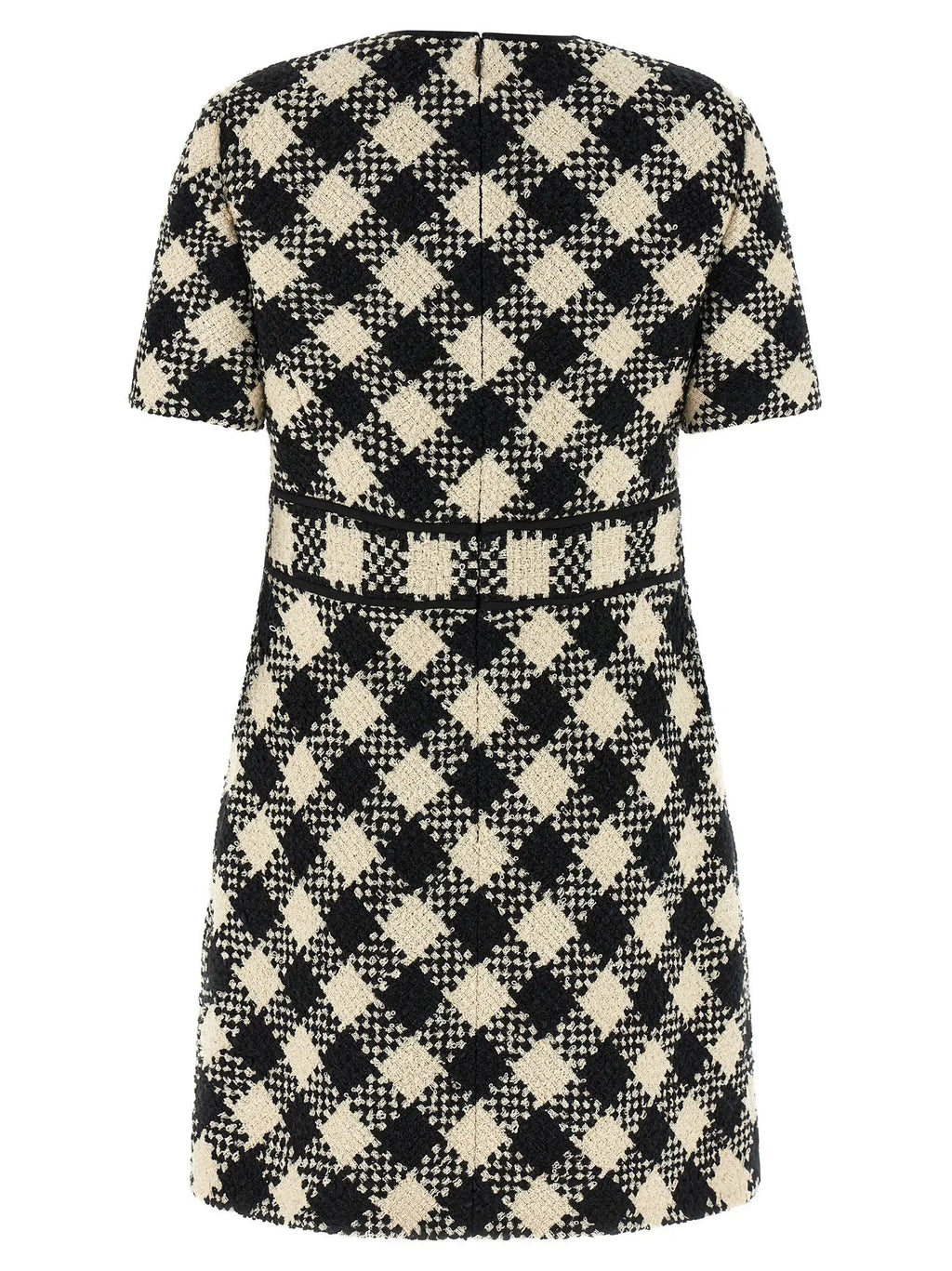 Valentino Garavani Bicolor Cotton Short Dress