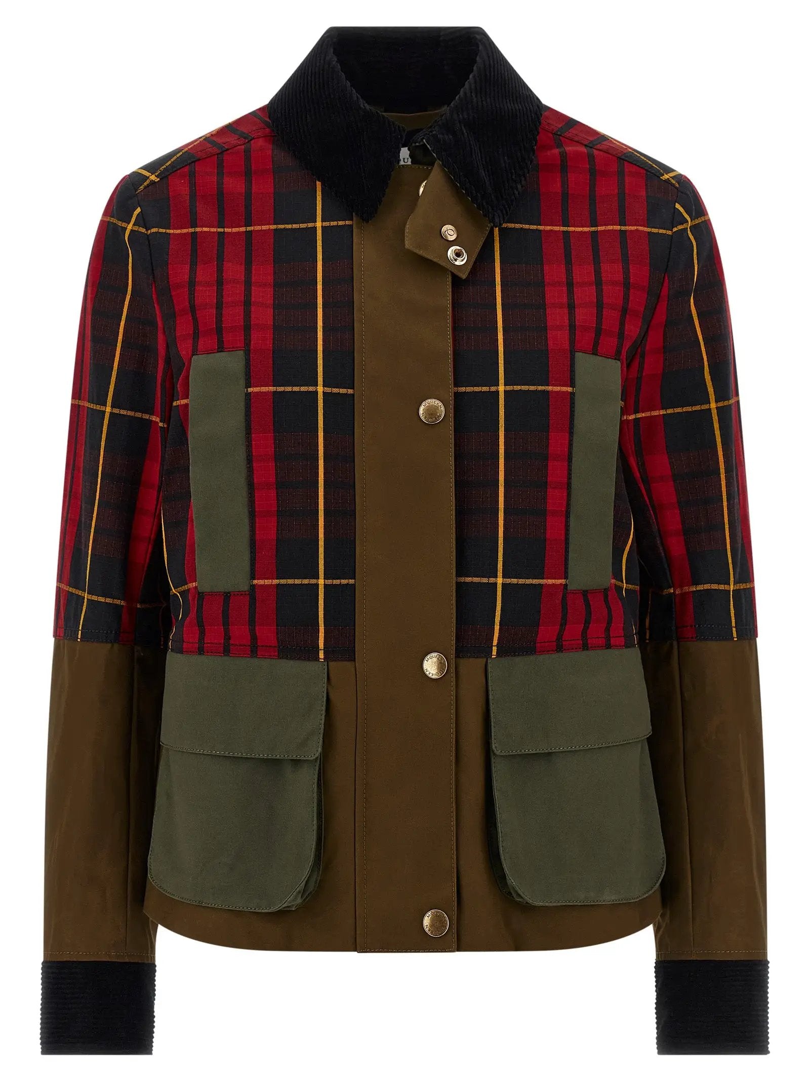 Alexander McQueen Multicolor Cotton Full-Length Jacket