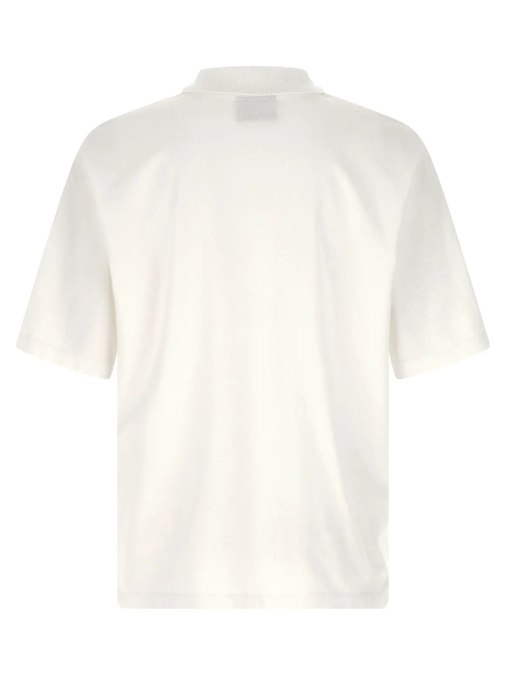 Dsquared² White Cotton Polo Shirt