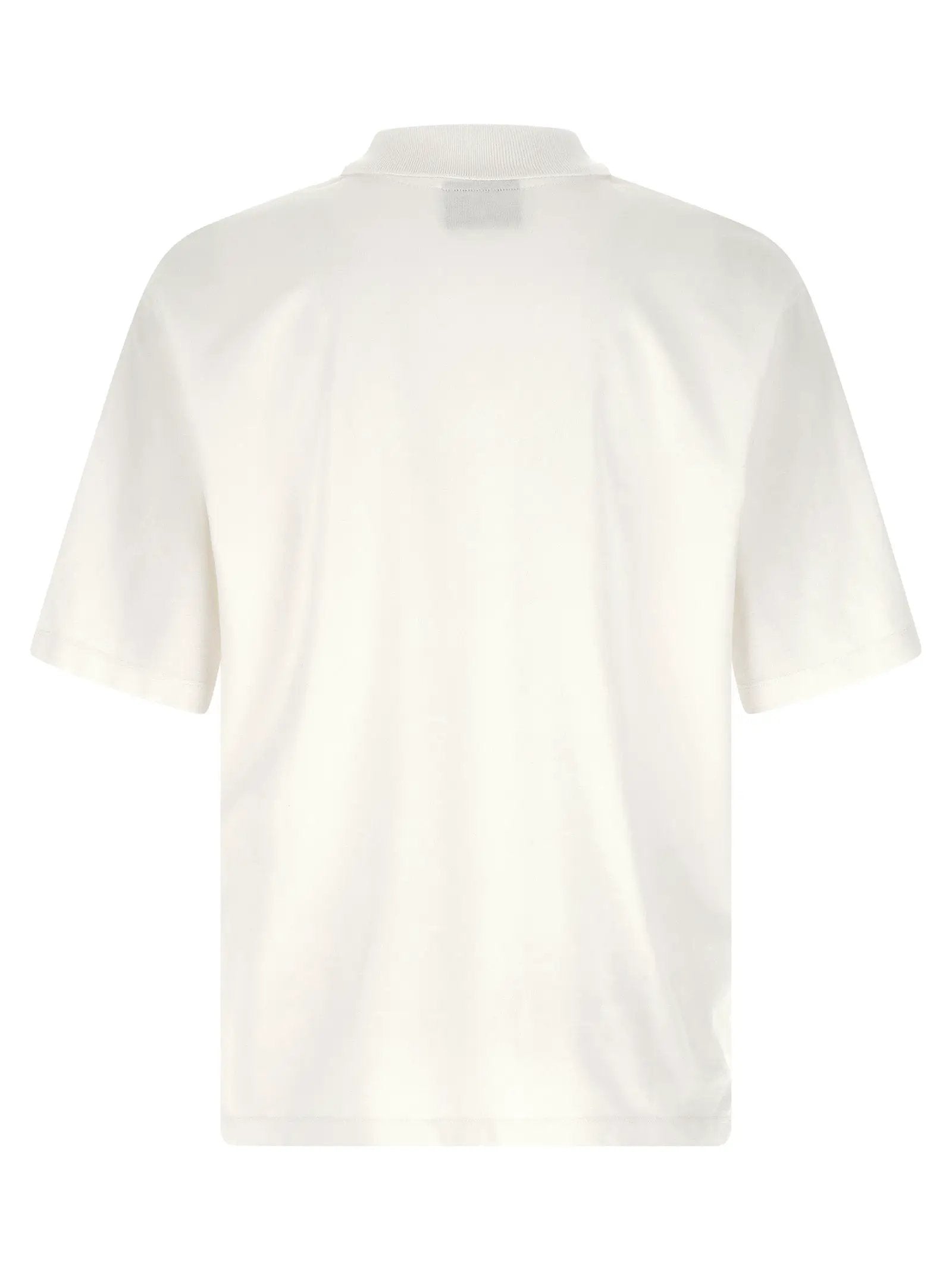 Dsquared² White Cotton Polo Shirt