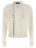 Fabiana Filippi White Cashmere Cardigan