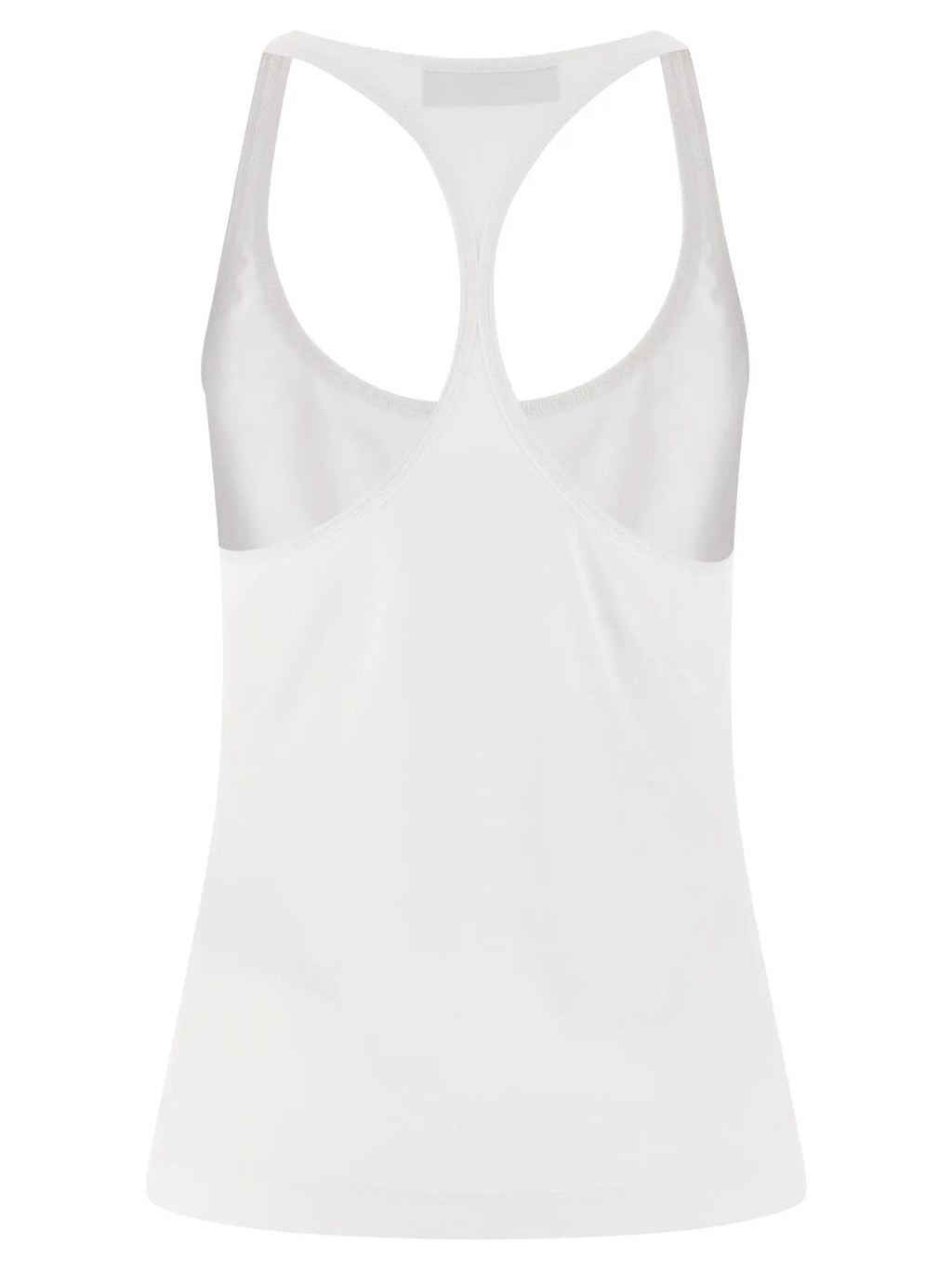 Dsquared² White Cotton Tank Tops