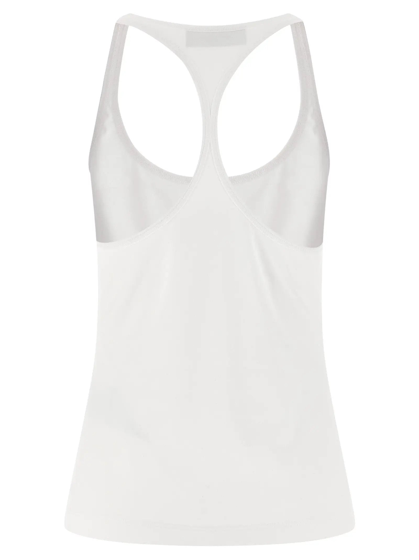 Dsquared² White Cotton Tank Tops