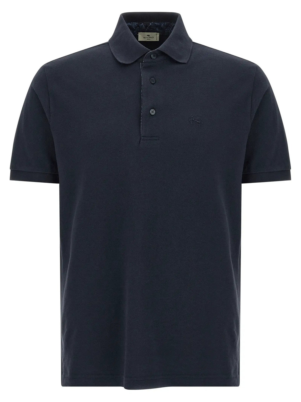 Etro Blue Cotton Polo Shirt