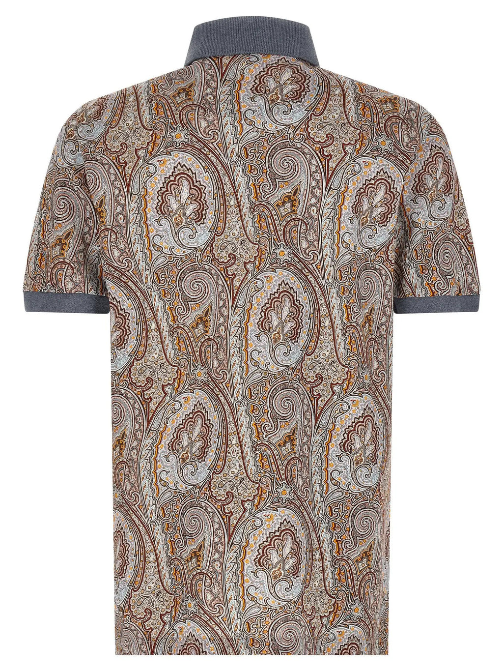 Etro Multicolor Cotton Polo Shirt