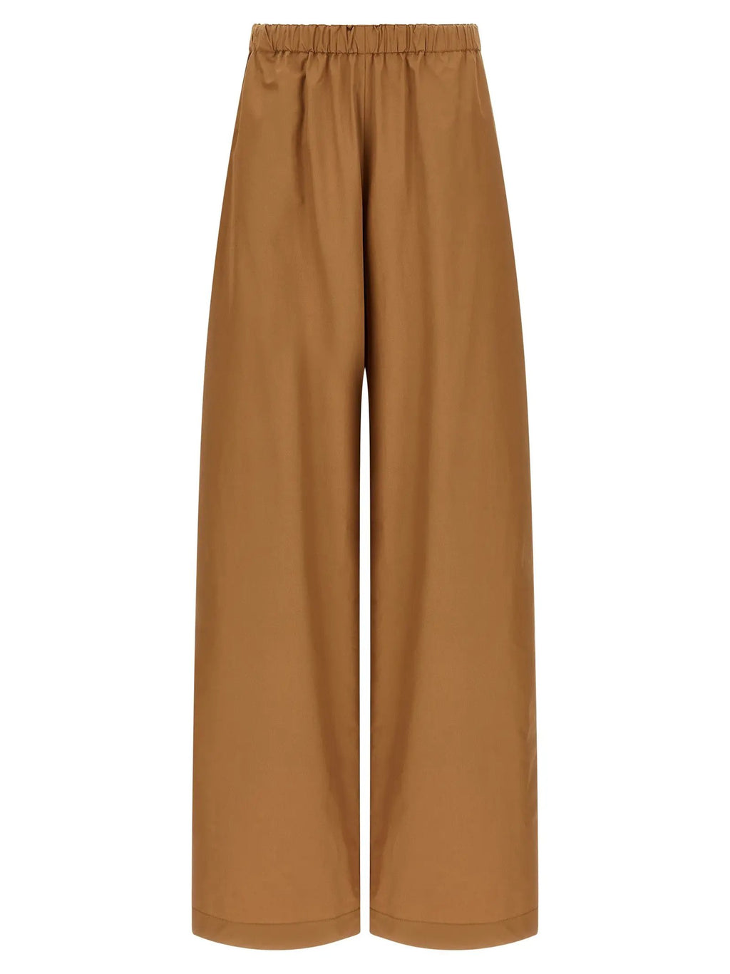 Fabiana Filippi Brown Cotton Casual Pants