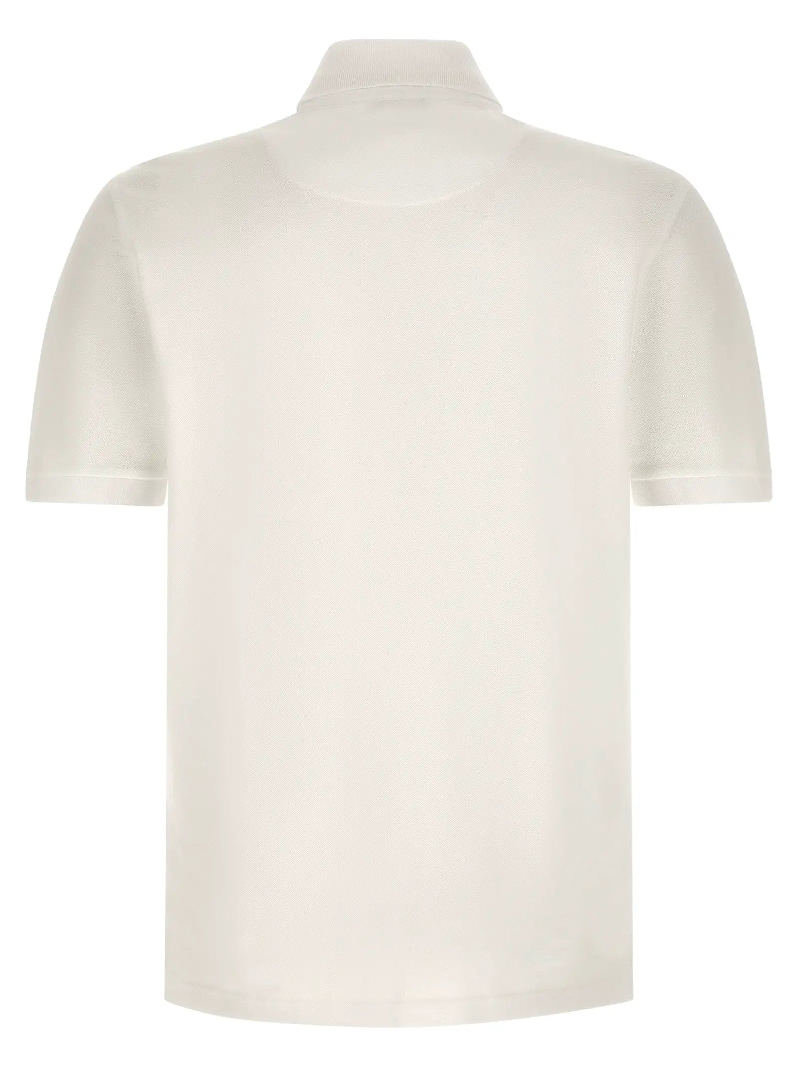 Etro White Cotton Polo Shirt