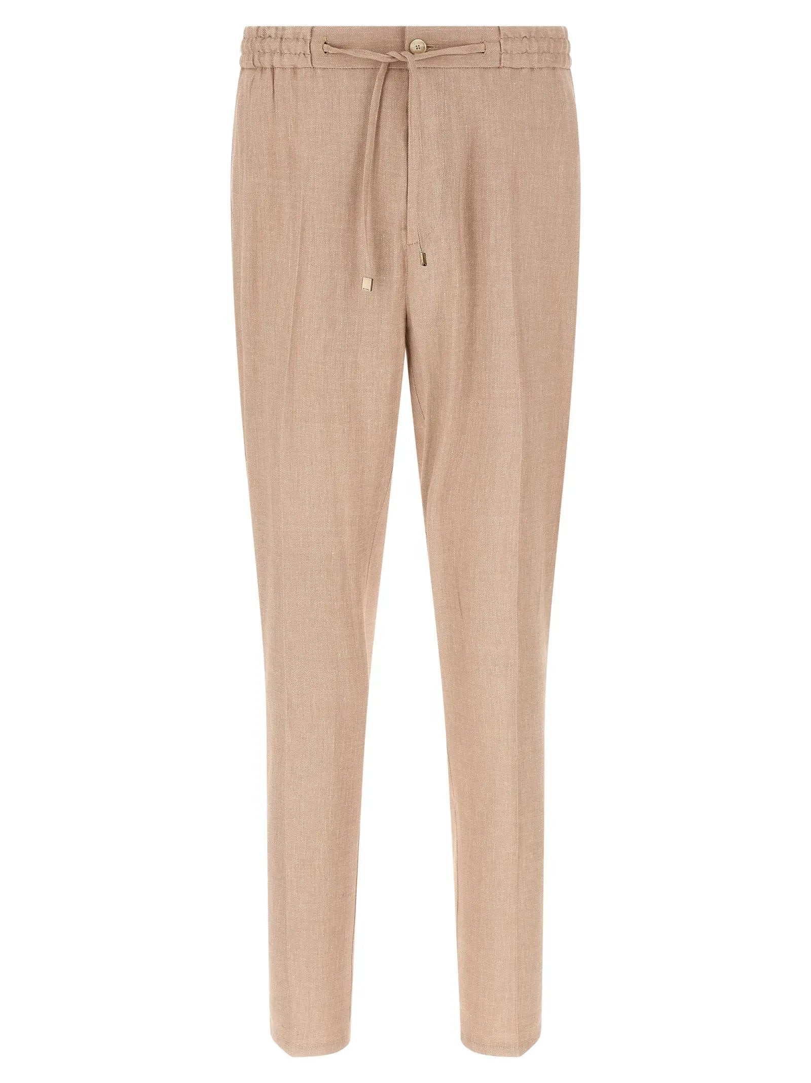 Etro Beige Linen Joggers (Workout Pants)