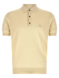 Etro Beige Cotton Polo Shirt