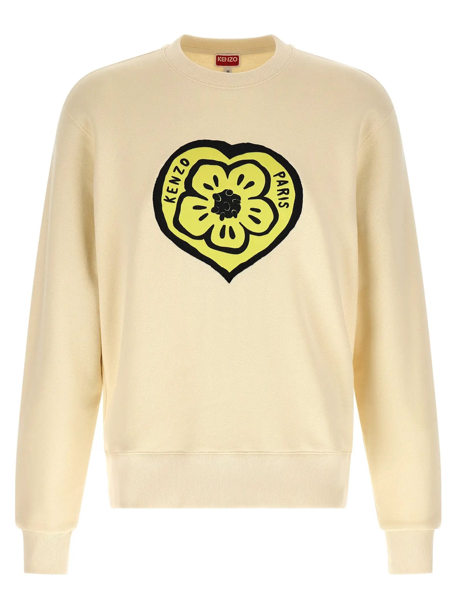 Kenzo Beige Cotton Sweatshirt