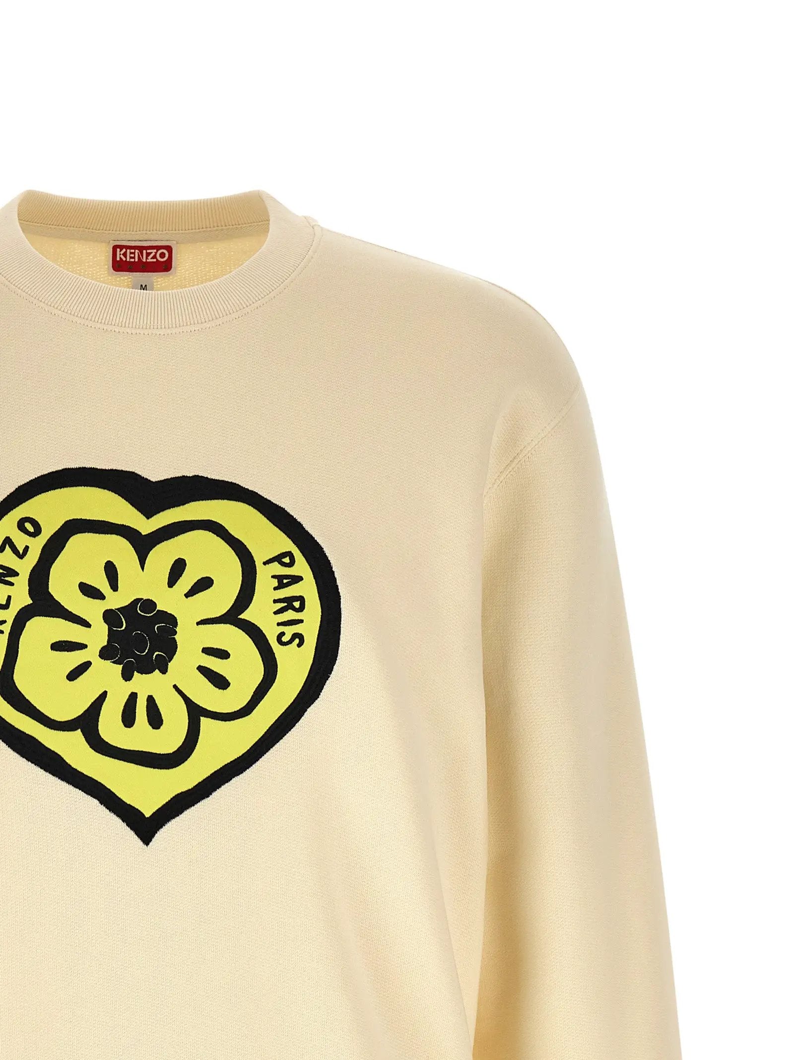 Kenzo Beige Cotton Sweatshirt