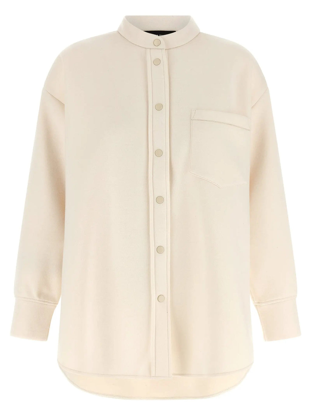 Fabiana Filippi Beige Modal Blouse
