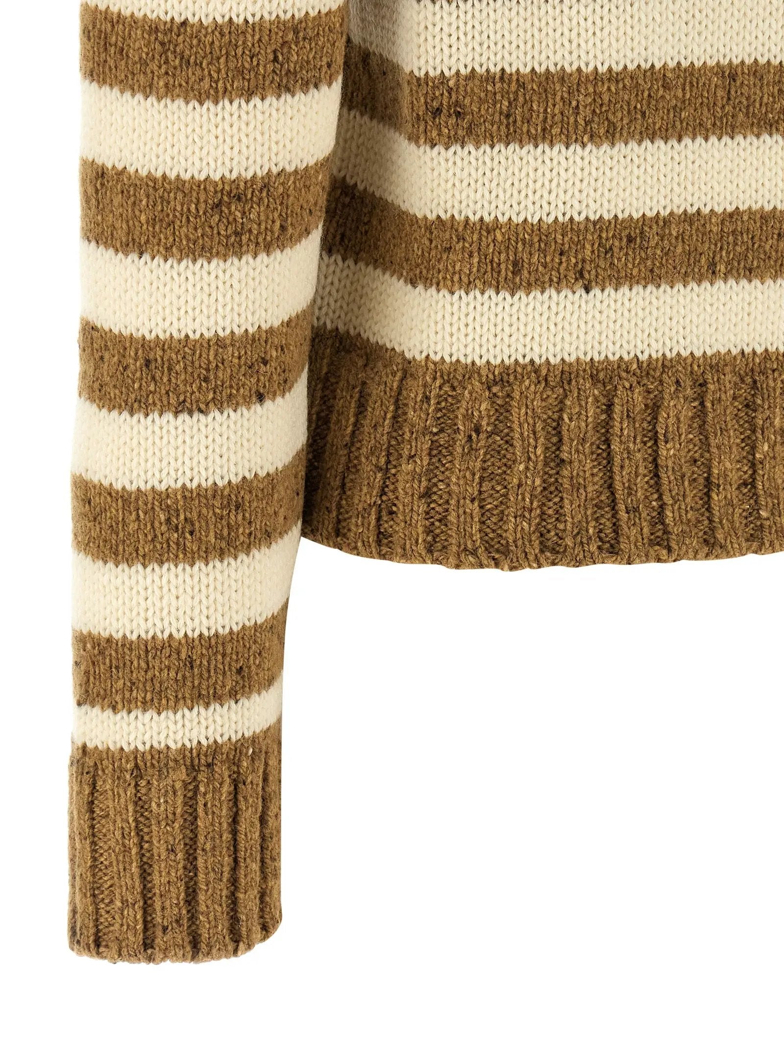 A.P.C. Brown Virgin Wool Cardigan