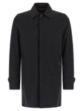 MooRER Blue Polyamide Coat