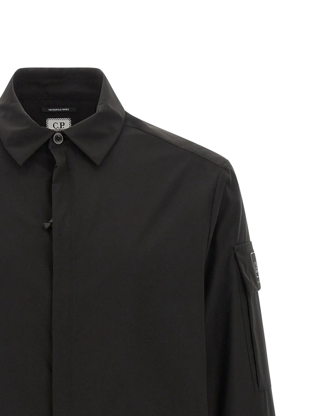 C.P. Company Black Polyester Blouse
