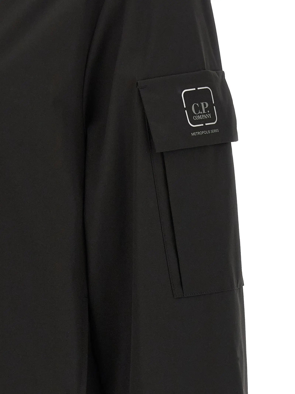 C.P. Company Black Polyester Blouse