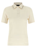 Fabiana Filippi Beige Cotton Polo Shirt