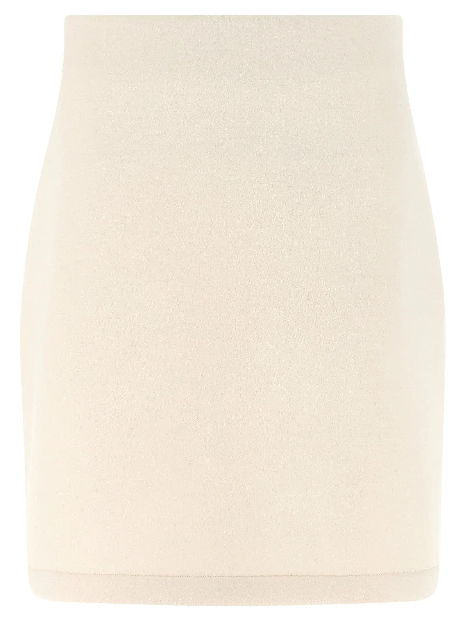 Fabiana Filippi Beige Modal Long Skirt