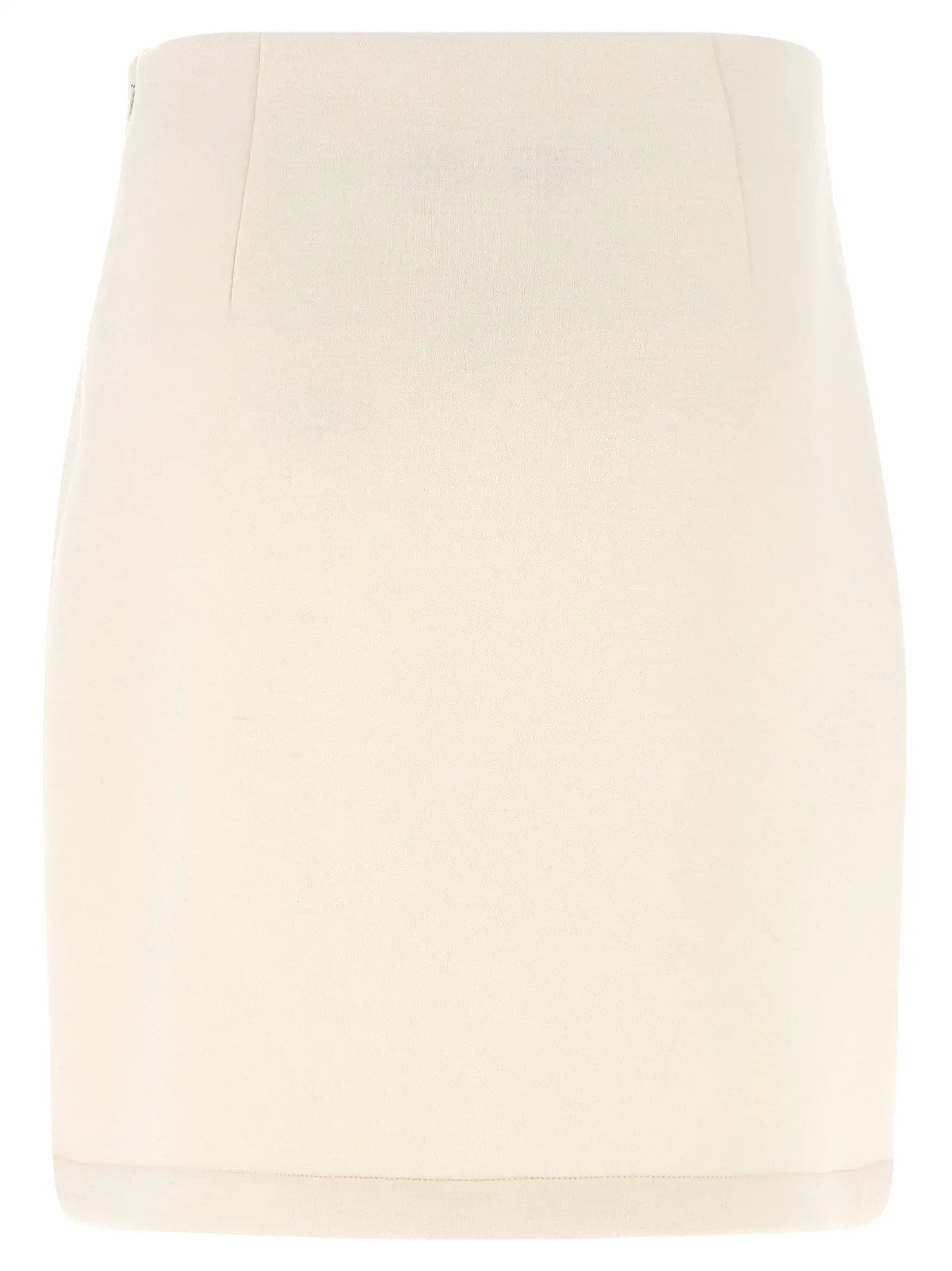 Fabiana Filippi Beige Modal Long Skirt
