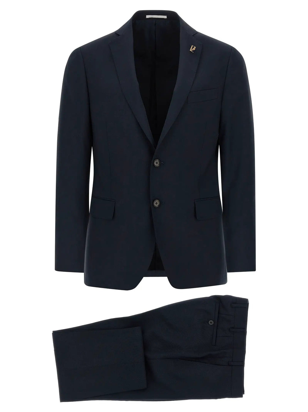 Pal Zileri Blue Wool Two-Piece Suit