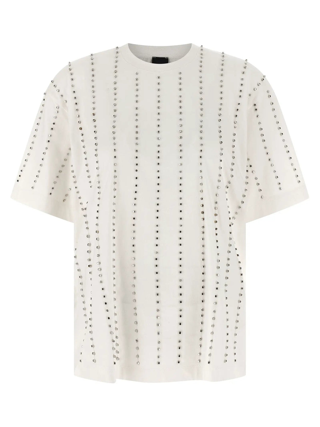 PINKO White Cotton T-Shirt